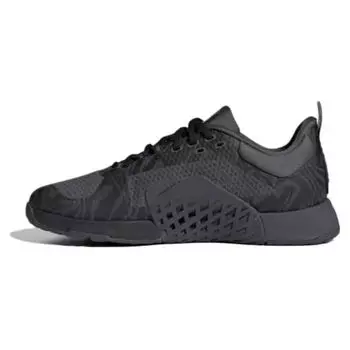 Adidas Dropset 2 Черно-серые женские кроссовки Core-Black Grey-Six IG0764 39
