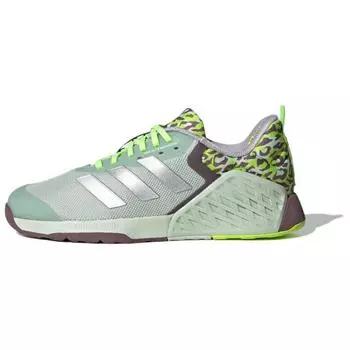 Adidas Dropset 3 GFX Linen Green Silver Metallic Lucid Lemon (Женский) Женские кроссовки ID8660 36