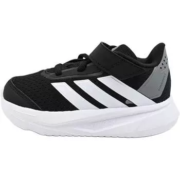 Adidas Duramo 2.0 I черные белые серые детские кроссовки Core-Black Cloud-White JI1697 23