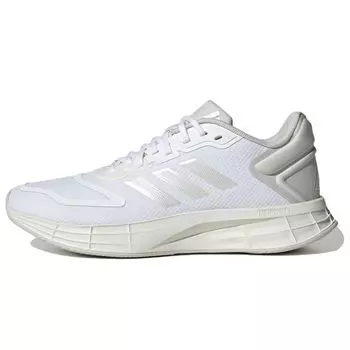 adidas Duramo 10 White Zero Metallic Grey Женские кроссовки Cloud-White Grey-One HP2388 36