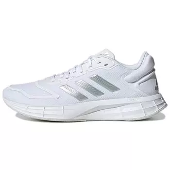 adidas Duramo SL 2.0 White Silver Metallic Женские кроссовки Cloud-White Grey-One GX0713