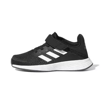 Adidas Duramo SL J Black White Детские кроссовки Core-Black Cloud-White Grey FX7314