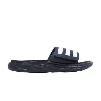 Adidas Duramo SL Slides темно-синие кроссовки унисекс Blue Cloud-White FY6034
