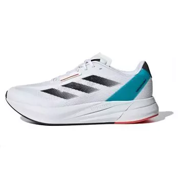 Adidas Duramo Speed White Black Lucid Cyan Мужские кроссовки Cloud-White Core-Black IE9674 40