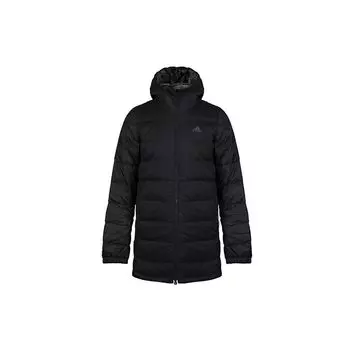 Adidas двусторонняя камуфляжная теплая парка с капюшоном мужская верхняя одежда черная FL8649 M