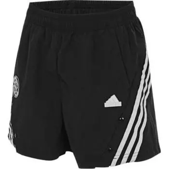 Adidas Дышащие сетчатые полосатые повседневные шорты женские черные JC8650 XL