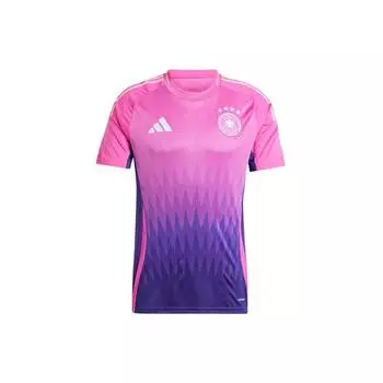 Adidas Джерси Германия 24 Away Semi Lucid Фуксия/Команда Колледж Фиолетовый Мужская уличная одежда IP8158 S