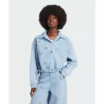 Adidas Джинсовая куртка со стразами Light Denim Jn3021 XS