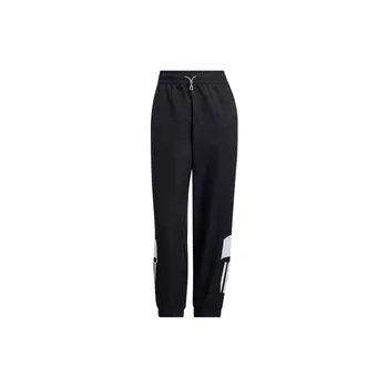 Adidas Джоггеры с цветными блоками и шнурком, женские брюки, черные HY2836 XXL