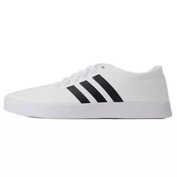 Adidas Easy Vulc 2.0 White Black Мужские кроссовки Cloud-White Core-Black FW2733