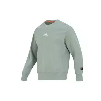 Adidas Elevated Crew Sweatshirt Мужская толстовка Pea-Green IK7686 XXL