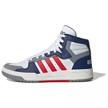 Adidas Entrap Mid Dark Blue Red Мужские кроссовки белые EH1689