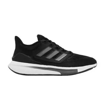 Adidas EQ21 Run Black Iron Metallic Мужские кроссовки Core-Black Carbon H00512 45