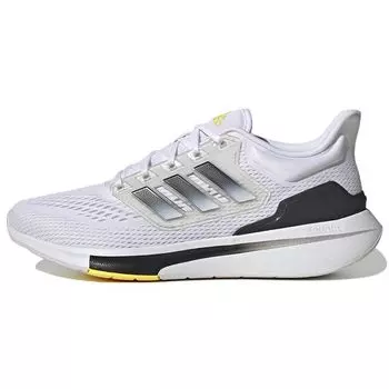 Adidas EQ21 Run White Beam Yellow Мужские кроссовки Cloud-White Core-Black GW6728 42