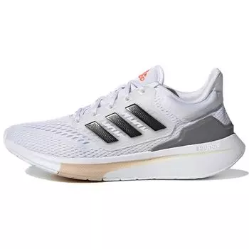 Adidas EQ21 Run White Iron Metallic Женские кроссовки Cloud-White Core-Black H00540 36