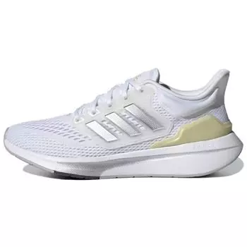 adidas EQ21 Run White Sandy Beige Metallic Женские кроссовки Cloud-White Matte-Silver GZ0591 36