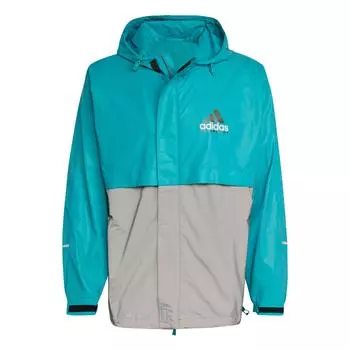 Adidas EQT Equipment FW24 Ветровка Модная Удобная Куртка С Капюшоном Мужские Куртки Equipment-Зеленый JL9255 XL