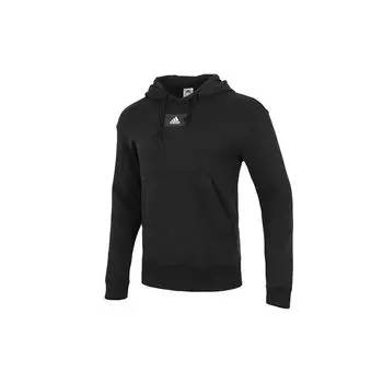 Adidas Essential Logo Hoodie Мужская толстовка с капюшоном черная HK2829 M
