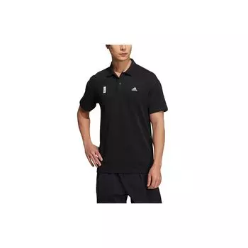 Adidas Essential Sports Logo Повседневная рубашка-поло Мужские топы Черный H39320 XL