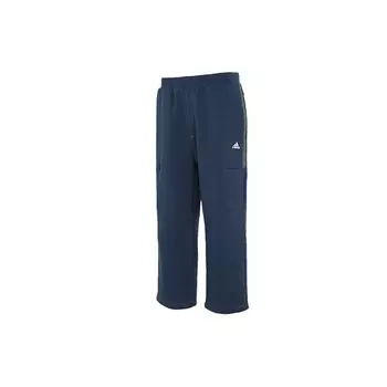 Adidas Essential Тканые спортивные брюки прямого кроя мужские темно-синие GP3456 L