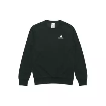 Adidas Essentials Флисовая толстовка мужская толстовка черная GK9094 S