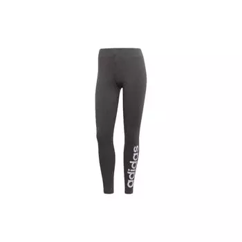 Adidas Essentials Linear Колготки женские нижние части Темно-меланжево-серые FM6689 M