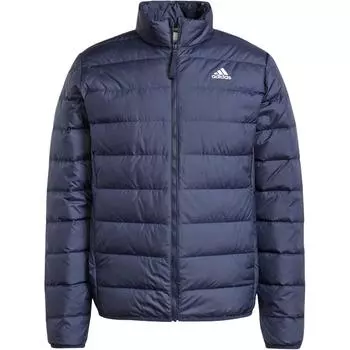 Adidas Essentials Lite Down Stand Collar Sports Casual Теплая пуховая куртка для мужчин Куртка Legend-Ink-Blue JN4341 L
