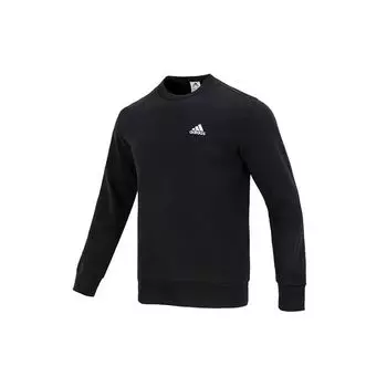 Adidas Essentials Logo Sweatshirt Мужская толстовка черная IC9329 S