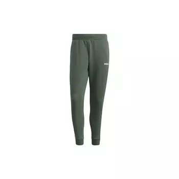 Adidas Essentials Трикотажные спортивные брюки с 3 полосками Мужские брюки Зеленые GP4918 S