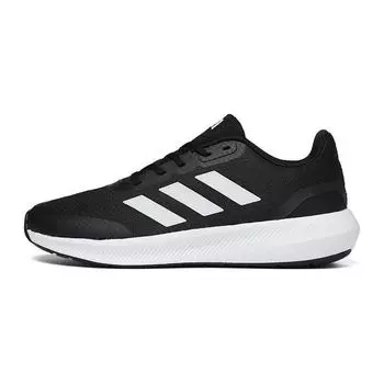Adidas Falcon 3 J Black White Детские кроссовки Core-Black Cloud-White HP5845 38