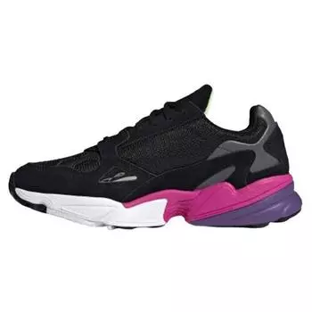 adidas Falcon Black Shock Pink Женские кроссовки Core-Black CG6219