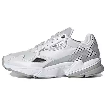 Adidas Falcon Crystal White Polka Женские кроссовки Core-Black Grey-Two EF4983