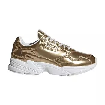 Adidas Falcon Gold Metallic Женские кроссовки Crystal-White FV4318