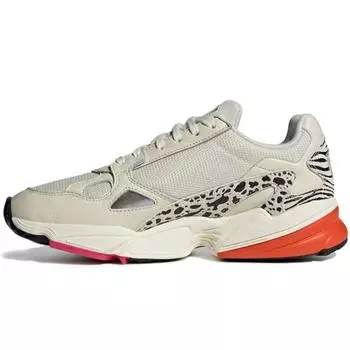 Adidas Falcon Leopard Женские кроссовки White Off-White Core-Black EG2675