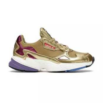 Adidas Falcon Metallic Gold Женские кроссовки Off-White CG6247