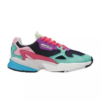 adidas Falcon Multi Color Женские кроссовки Multi-Color Collegiate-Navy Hi-Res-Green CG6211