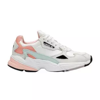 Adidas Falcon Raw White Женские кроссовки Running-White Trace-Pink EE4149