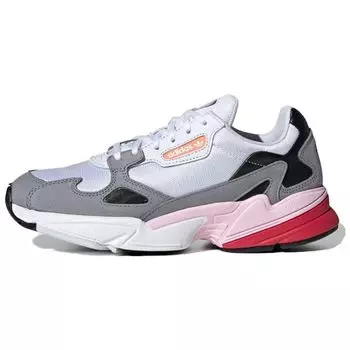 Adidas Falcon White Grey Женские кроссовки Cloud-White CG6214