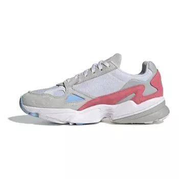Adidas Falcon White Shock Pink Женские кроссовки Cloud-White Crystal-White EG2866