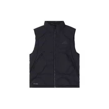 Adidas Модный свободный жилет на молнии для мужчин, жилеты черного цвета JG5937 2XS