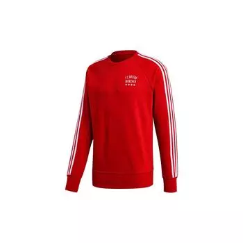 Adidas FCB Graphic Crew Sweatshirt Мужская толстовка красная FR3970 S