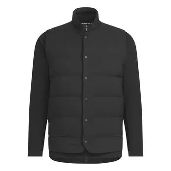 Adidas FG 3-Way Solid Color Moisture-Wicking Теплая мужская куртка на молнии, черная IM7312 S