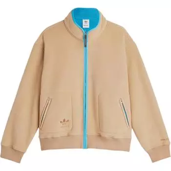 Adidas Флисовая куртка X Wales Bonner Cardboard унисекс верхняя одежда бежевого цвета JJ2937 S