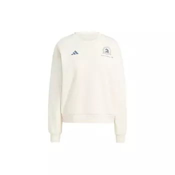 Adidas Флисовая толстовка Boston Marathon® 2024 Женская толстовка Белая IS9569 S