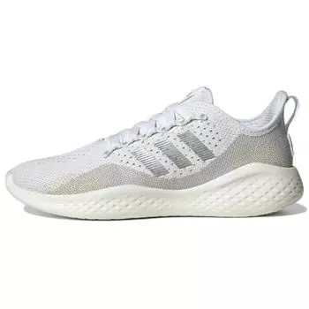 Adidas Fluidflow 2.0 Aluminium Matte Silver Женские кроссовки Белый песочно-бежевый-металлик GX8287 36