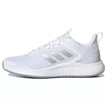 Adidas Fluidstreet White Matte Silver Женские кроссовки Cloud-White Halo-Silver G58104 38