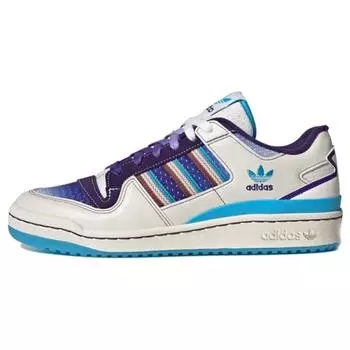 Adidas Forum 84 Low CL Chalk White Blue Мужские кроссовки кремовые Sky-Lush Energy-Ink IF8181 44