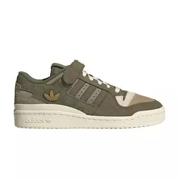 adidas Forum 84 Low Focus Olive Женские кроссовки Зелено-кремово-белые GX5075 35