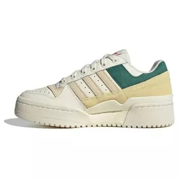 adidas Forum Bold Chalk Sand Strata Green Женские кроссовки Кремово-белые почти желтые ID7078 36