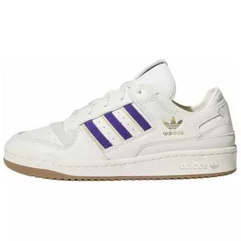 Adidas Forum Low CL White Collegiate Purple Женские кроссовки Cloud-White Cream-White JH7940 43
